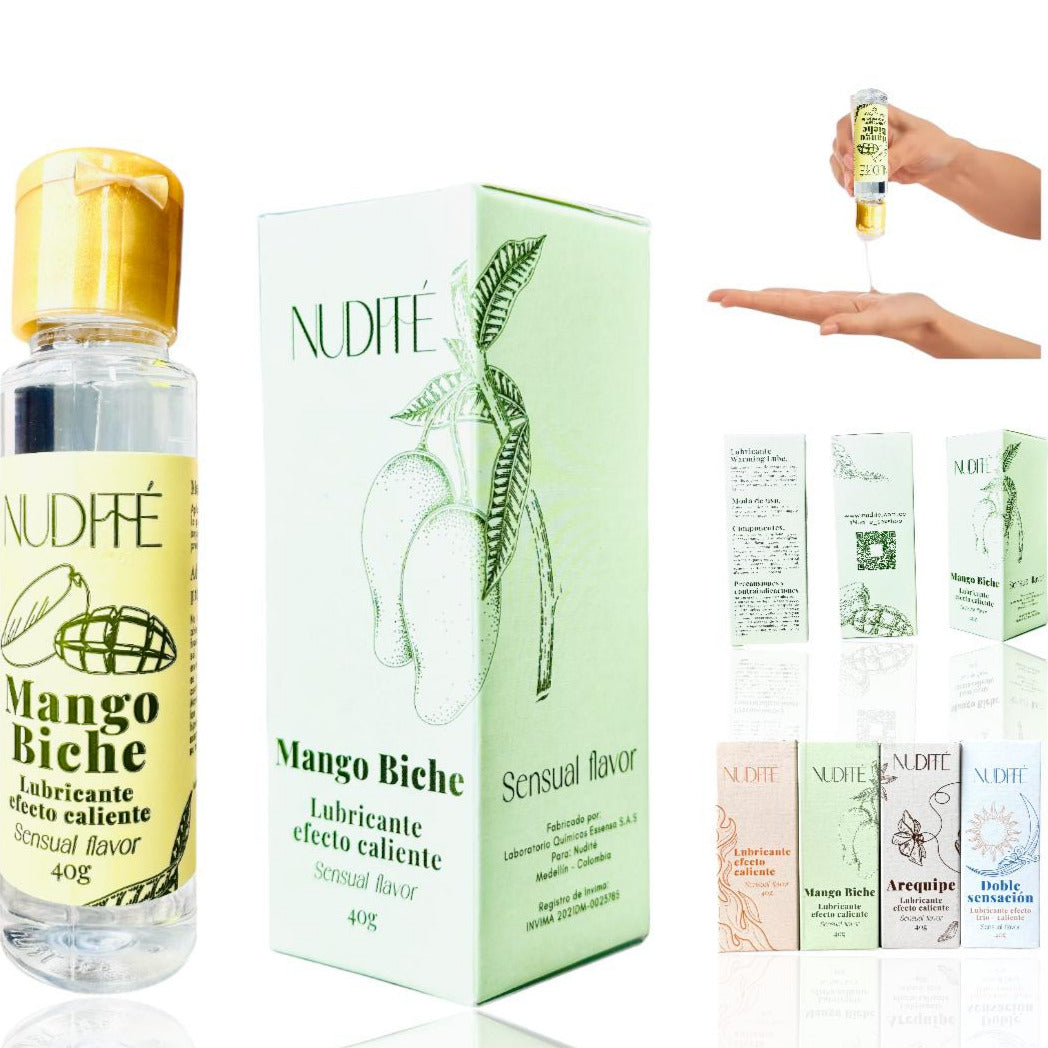 LUBRICANTE EFECTO CALIENTE MANGO BICHE