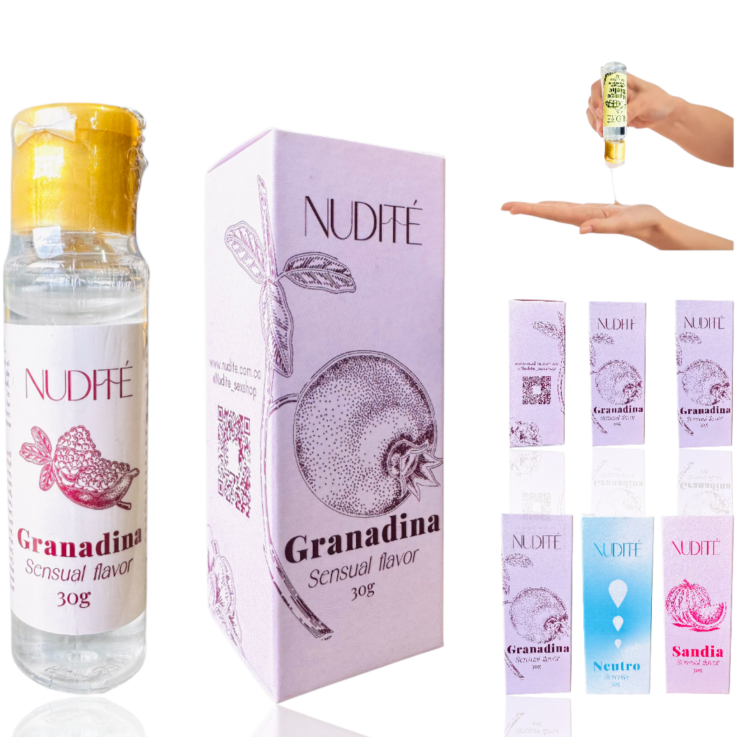 LUBRICANTE SABORIZADO GRANADINA
