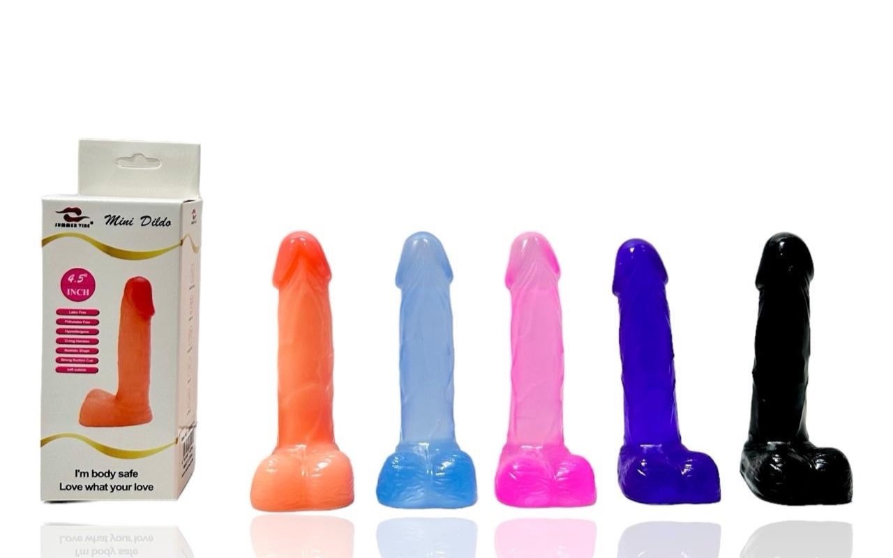 MASTURBADOR DILDO PEQUEÑO COLORES