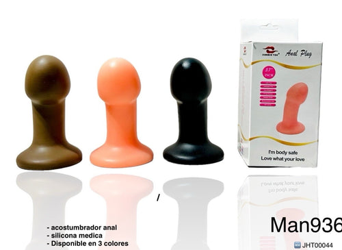 ACOSTUMBRADOR ANAL SILICONA