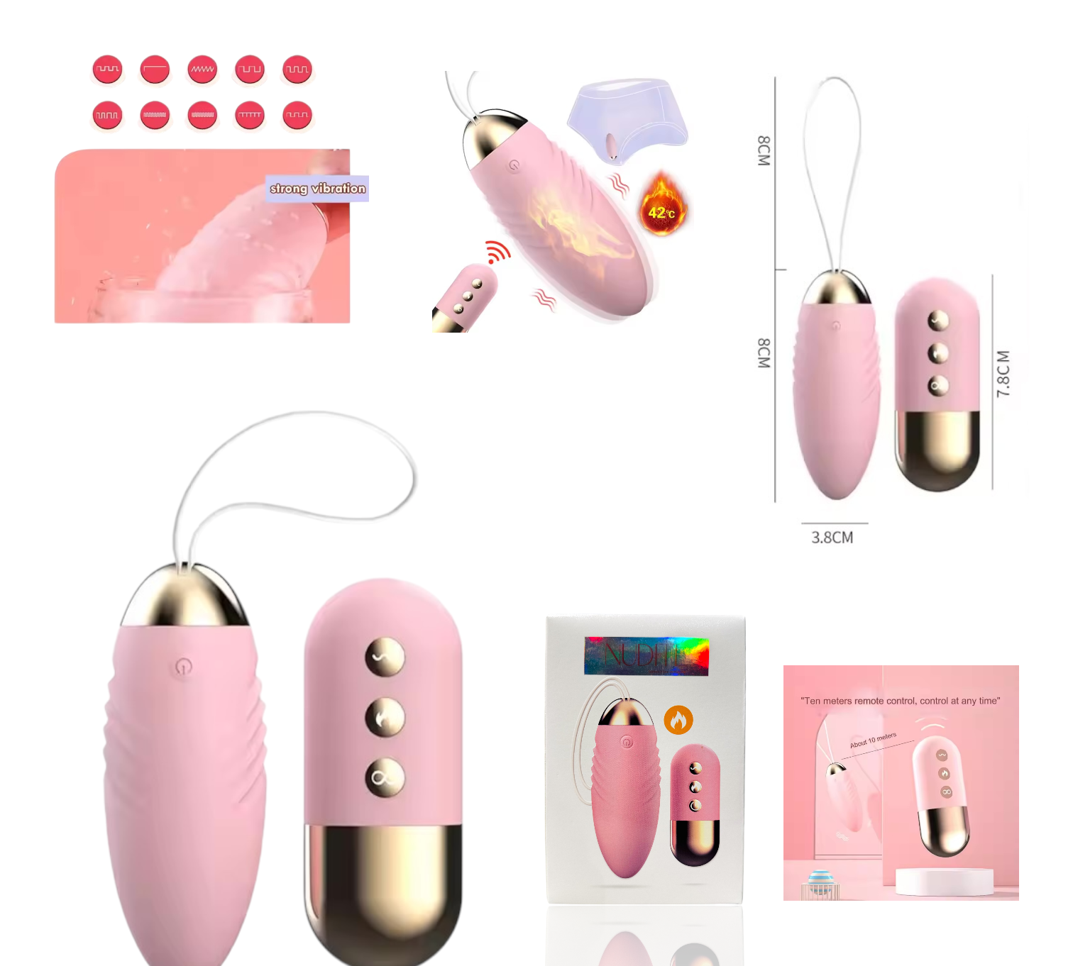 HUEVO VIBRADOR CONTROL