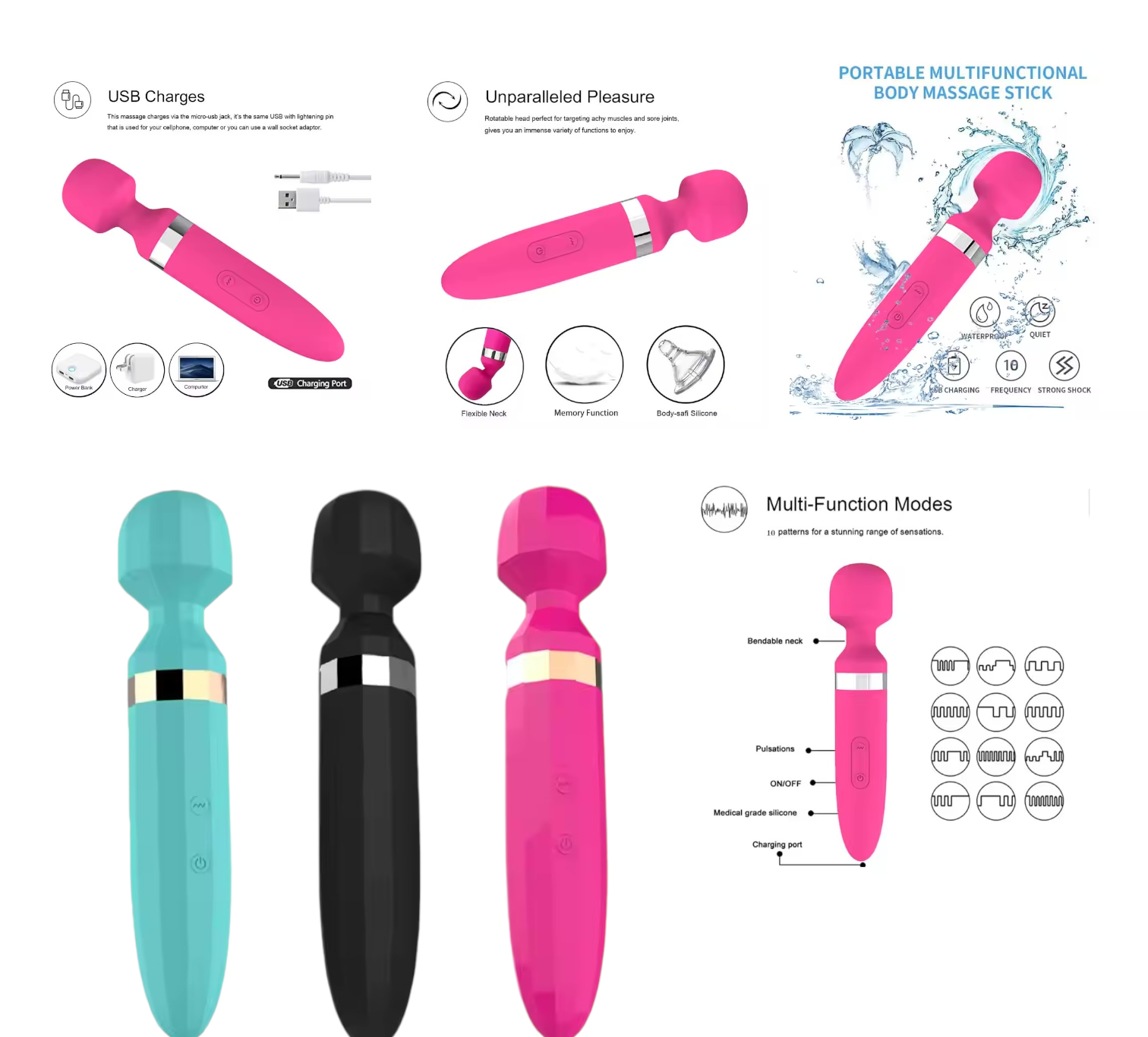 VIBRADOR MASAJEADOR