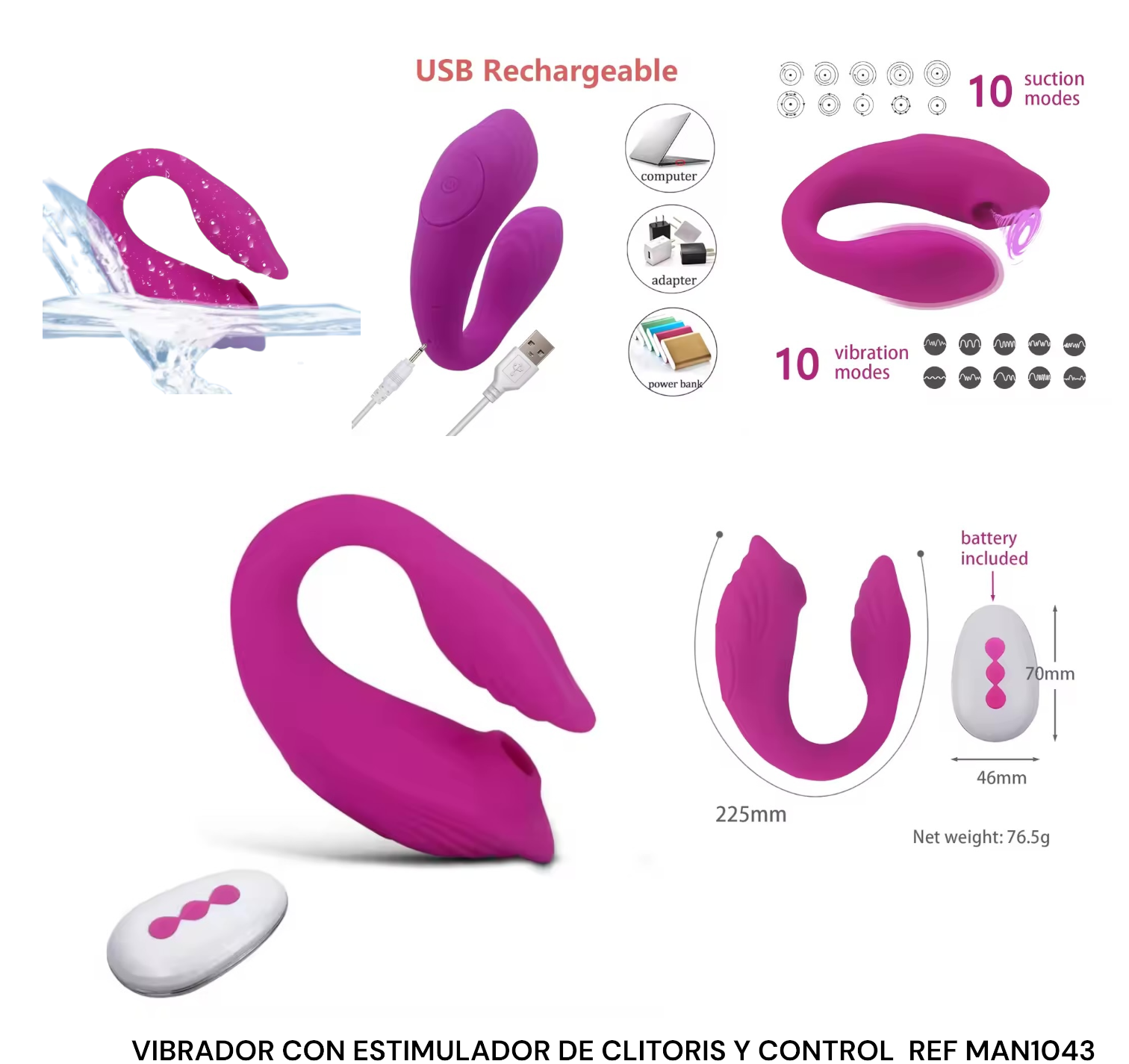 VIBRADOR TIPO C