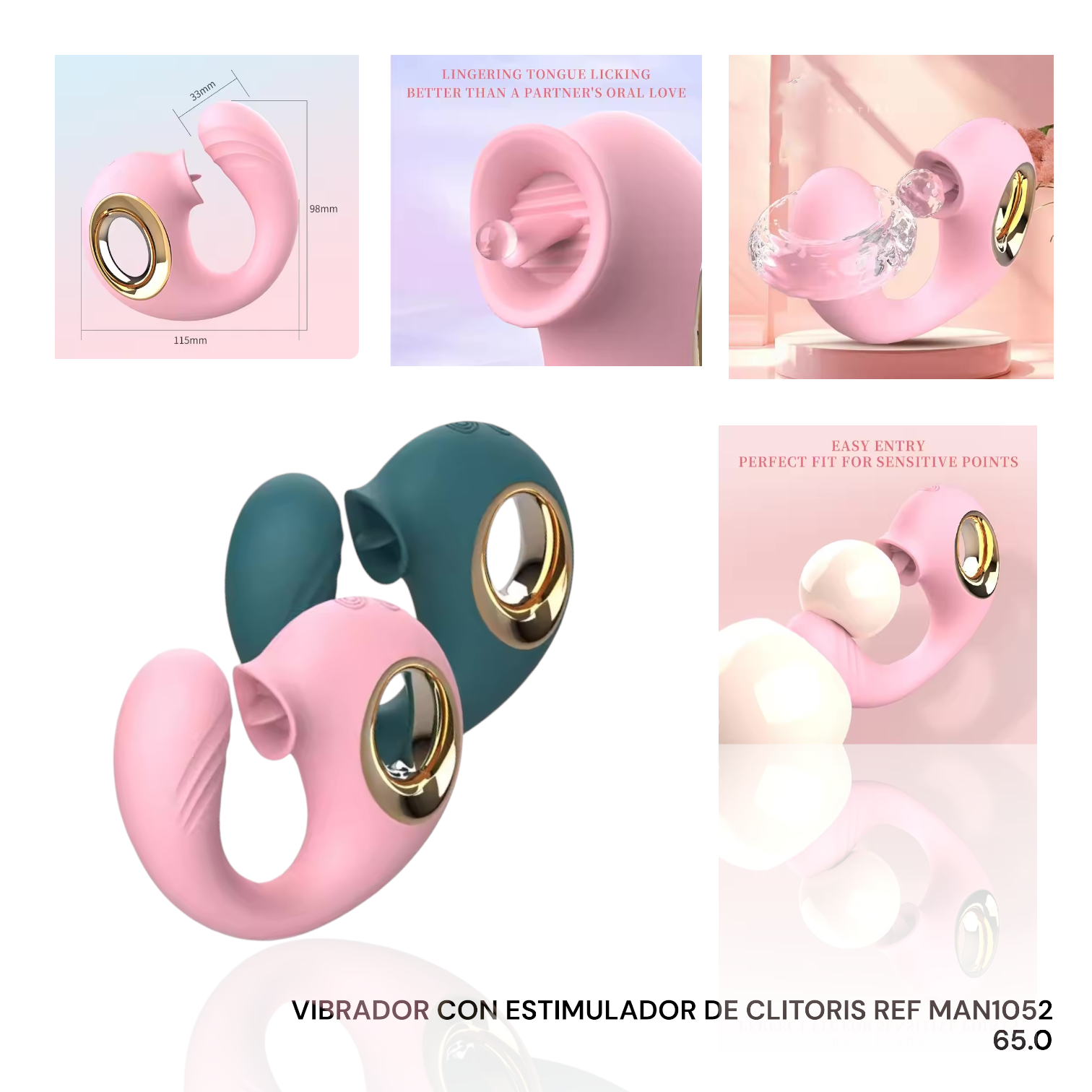 VIBRADOR ESTIMULADOR PUNTO G