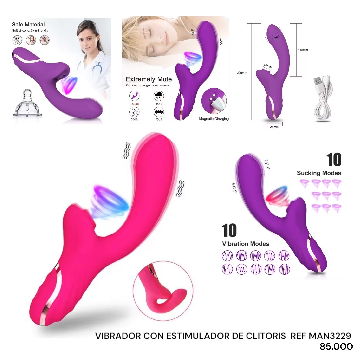 VIBRADOR DOBLE ESTIMULACION