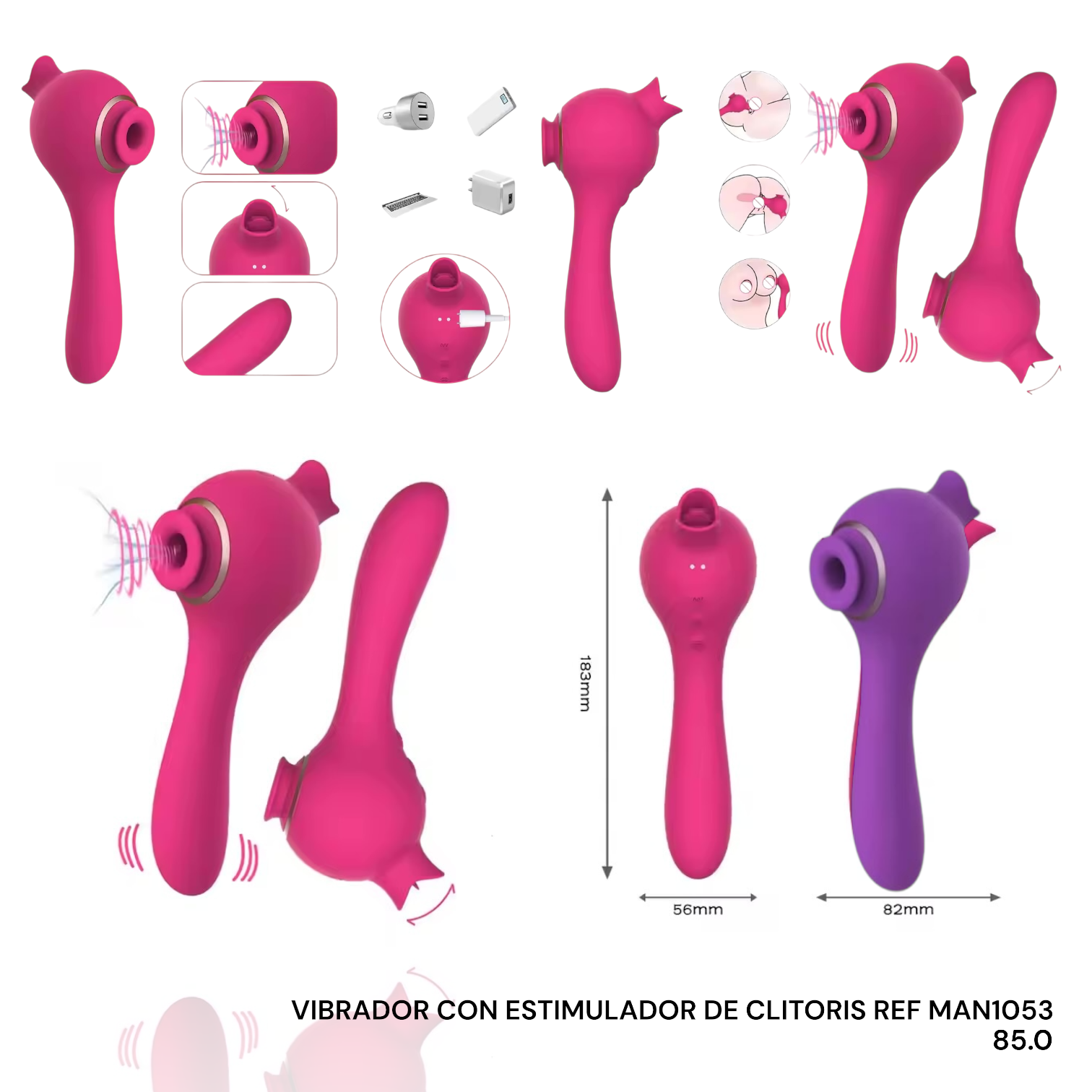 VIBRADOR 3 FUNCIONES