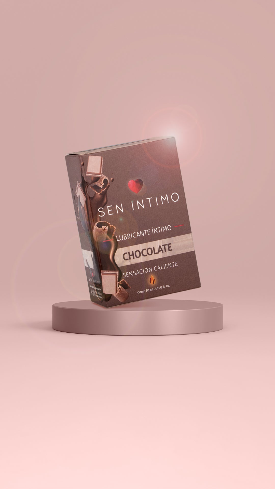 Lubricante Sensación Caliente 30ML Chocolate