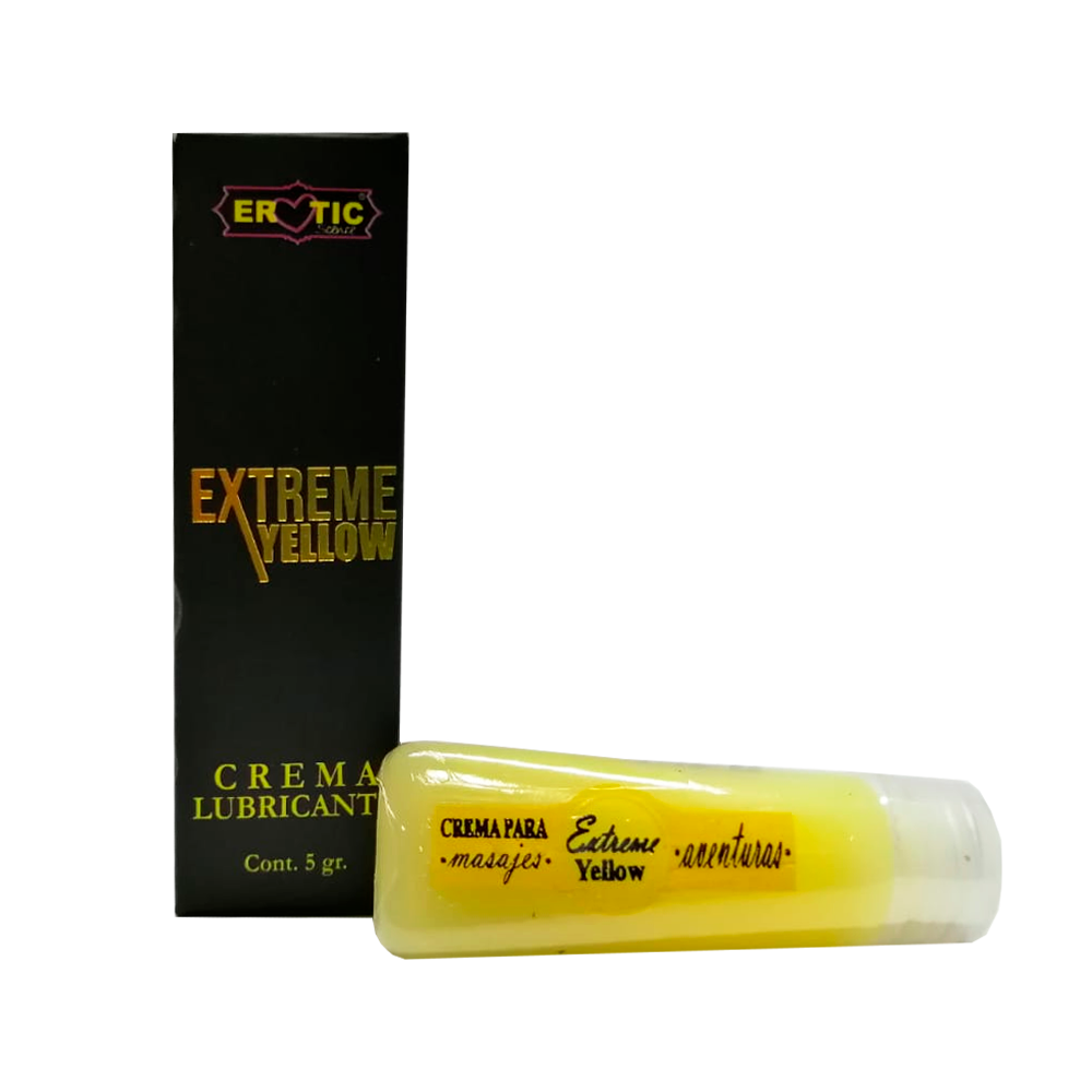 Crema Lubricante Anal Extreme Yellow Erotic