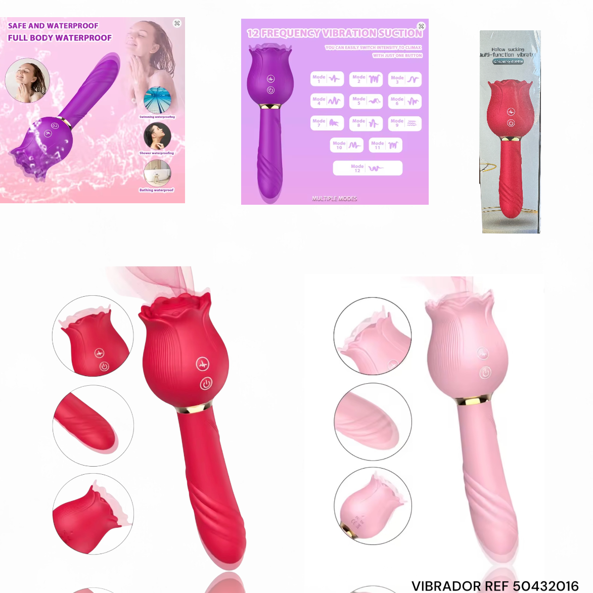 ROSA SUCCIONADORA VIBRADORA