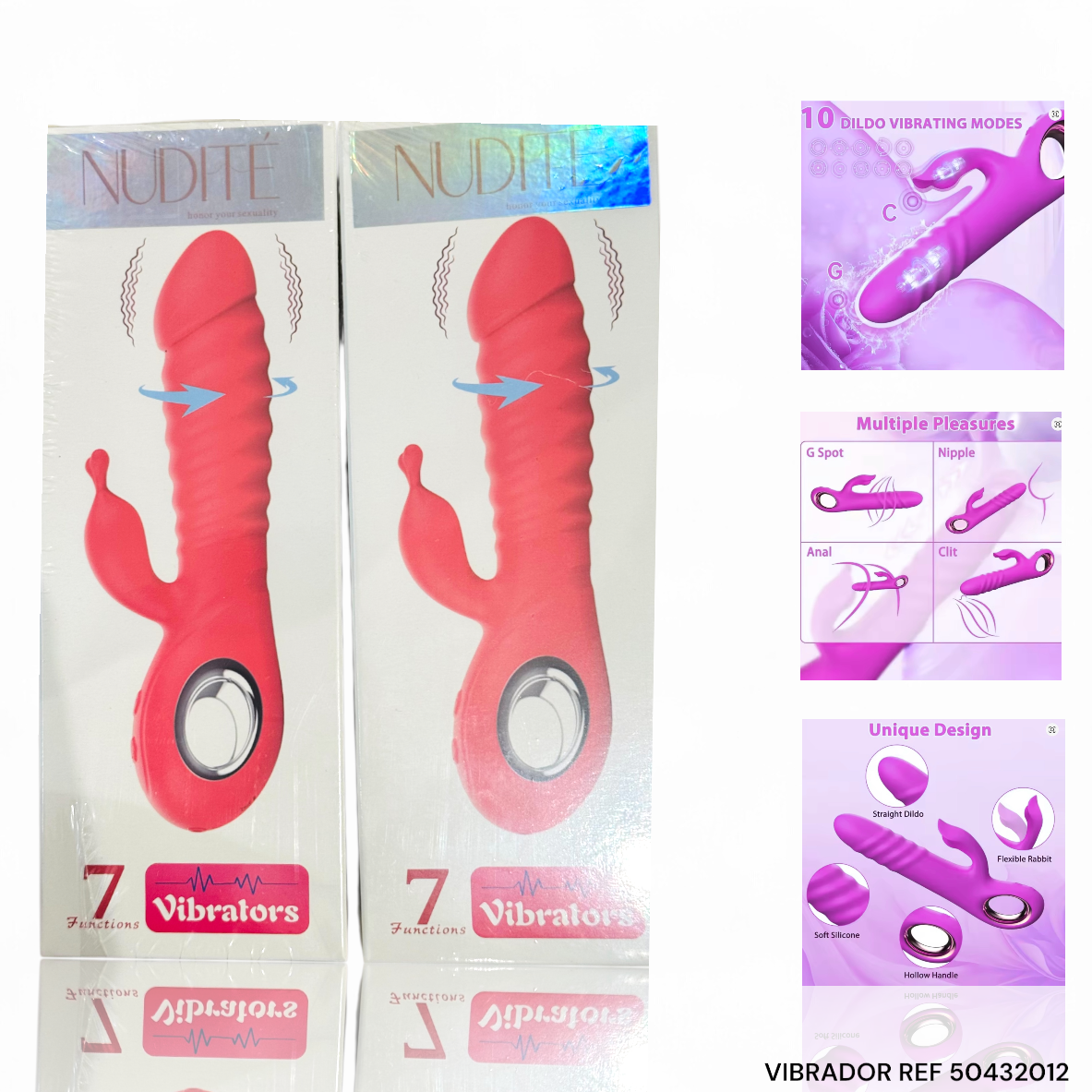 VIBRADOR RRABIT RECARGABLE