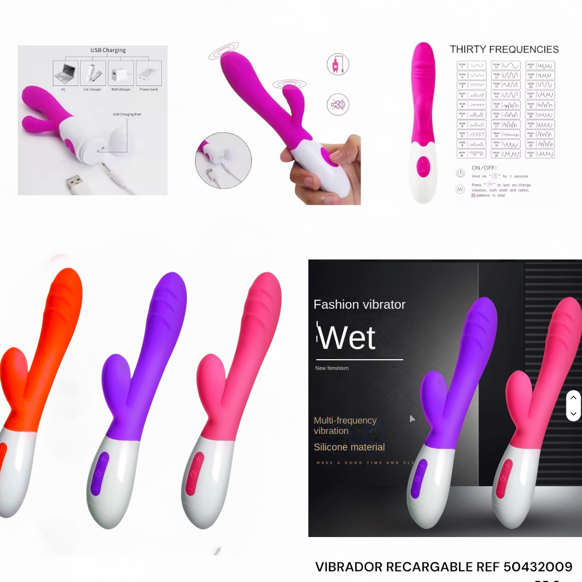 VIBRADOR RABBIT RECARGABLE