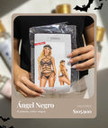 DISFRAZ ANGEL NEGRO