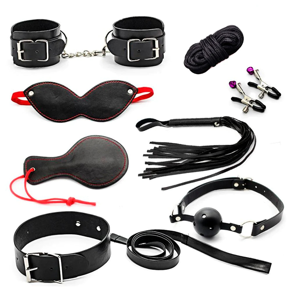 Kit Sado Fetish 8 Piezas
