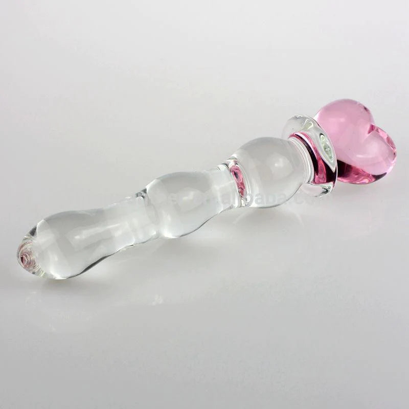Dildo de Vidrio Corazón