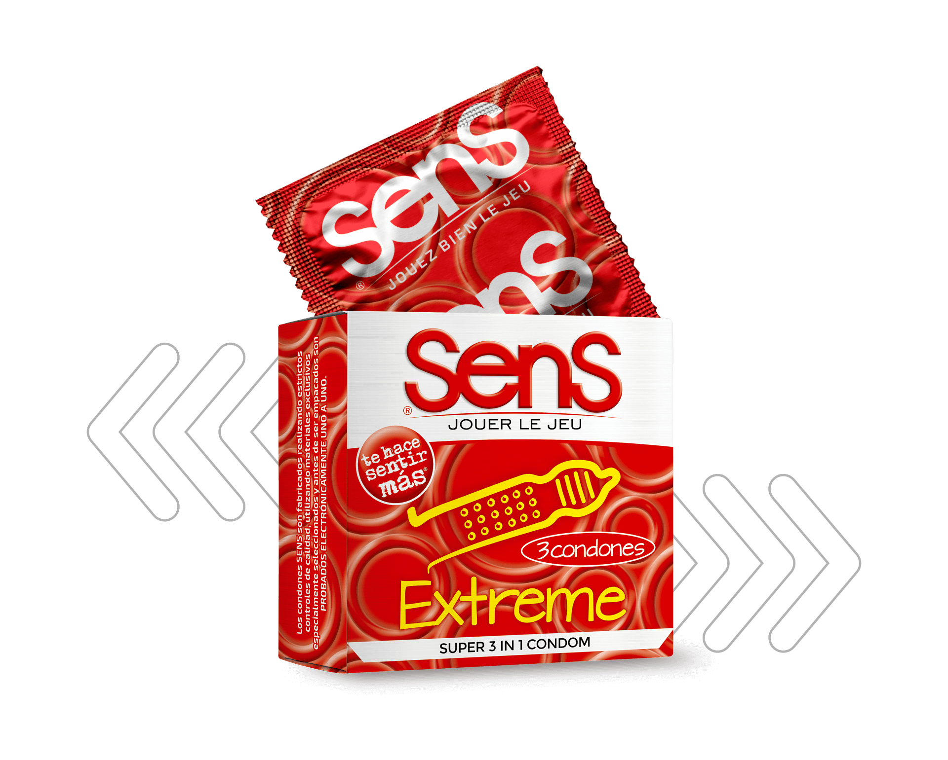 CONDONES SENS EXTREME X3