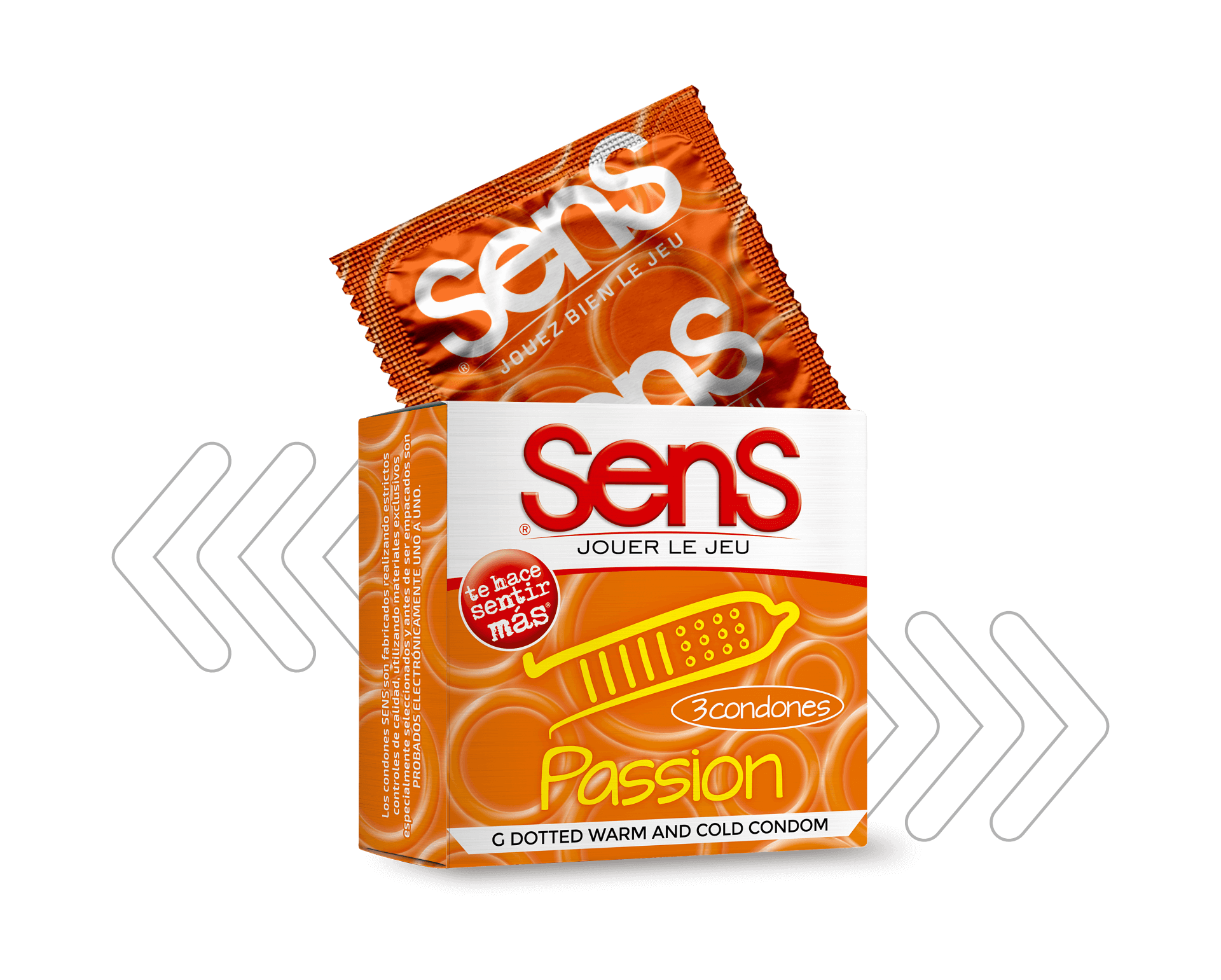 CONDONES SENS PASSION X3